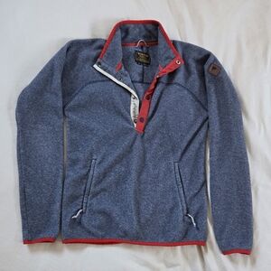 Burton Dryride Pullover Button Front Unisex Size Small
